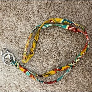 Vera Bradley lanyard/keychain